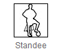 人形架